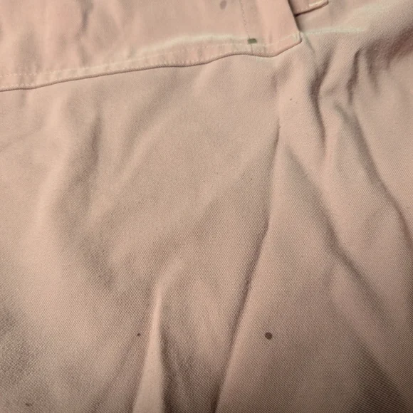 Figs Women's Pink Scrub-Style Pajama Set - V-Neck Top & Drawstring Pants - Picture 3 of 3